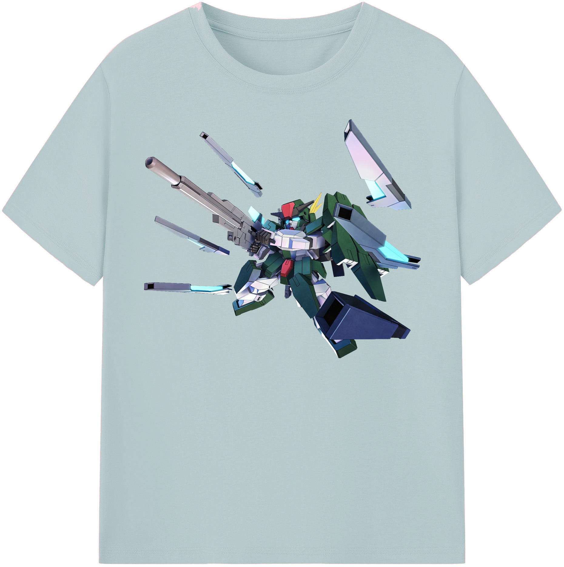 （画像用） 機動戦士ガンダム Mobile Suit Gundam 綿100％半袖Tシャツ（フロントプリント）